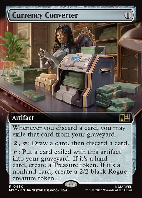 Currency Converter #430 from Marvel Super Heroes Commander