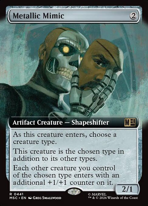 Metallic Mimic #441 from Marvel Super Heroes Commander