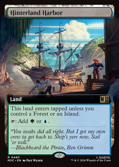 Hinterland Harbor #480 from Marvel Super Heroes Commander