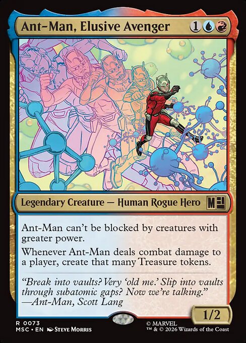 Ant-Man, Elusive Avenger #73 from Marvel Super Heroes Commander