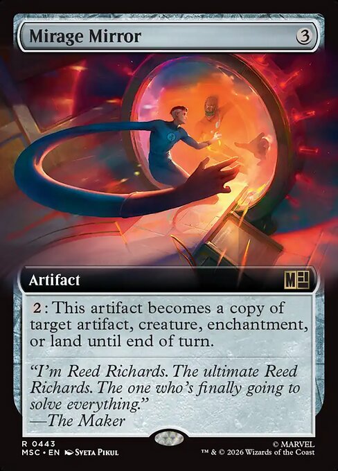 Mirage Mirror #443 from Marvel Super Heroes Commander