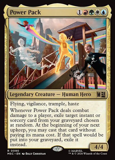 Power Pack #90 from Marvel Super Heroes Commander