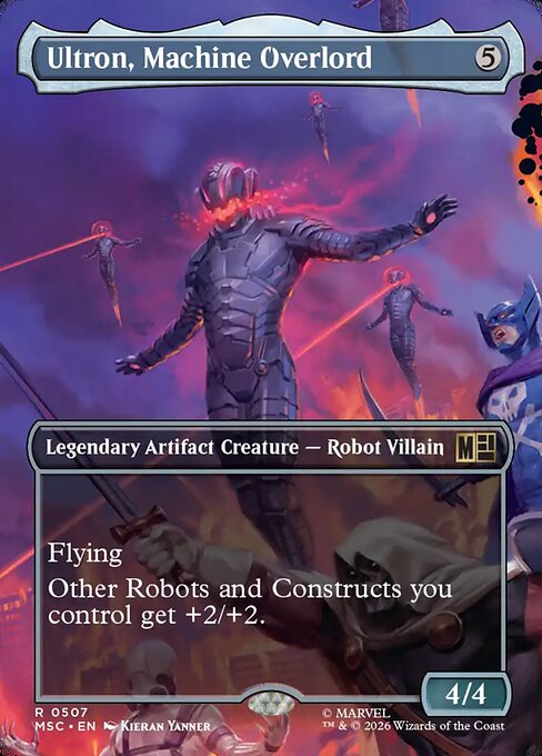 Ultron, Machine Overlord #507 from Marvel Super Heroes Commander