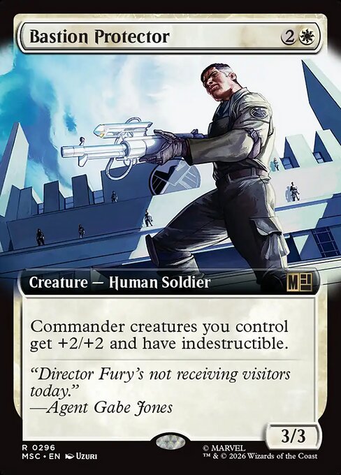 Bastion Protector #296 from Marvel Super Heroes Commander