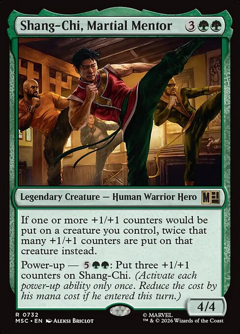 Shang-Chi, Martial Mentor #732 from Marvel Super Heroes Commander