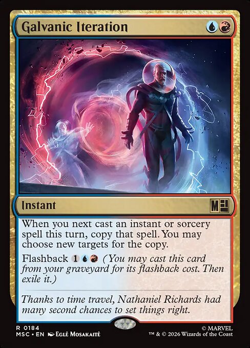 Galvanic Iteration #184 from Marvel Super Heroes Commander