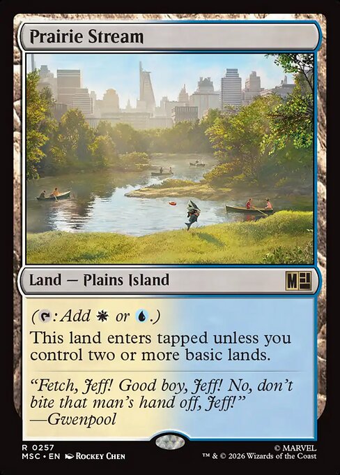 Prairie Stream #257 from Marvel Super Heroes Commander