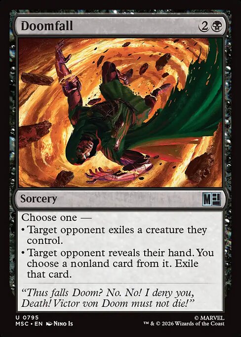 Doomfall #795 from Marvel Super Heroes Commander