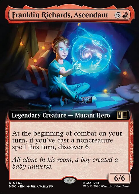 Franklin Richards, Ascendant #362 from Marvel Super Heroes Commander