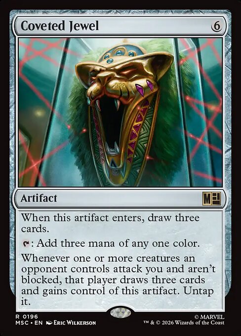Coveted Jewel #196 from Marvel Super Heroes Commander