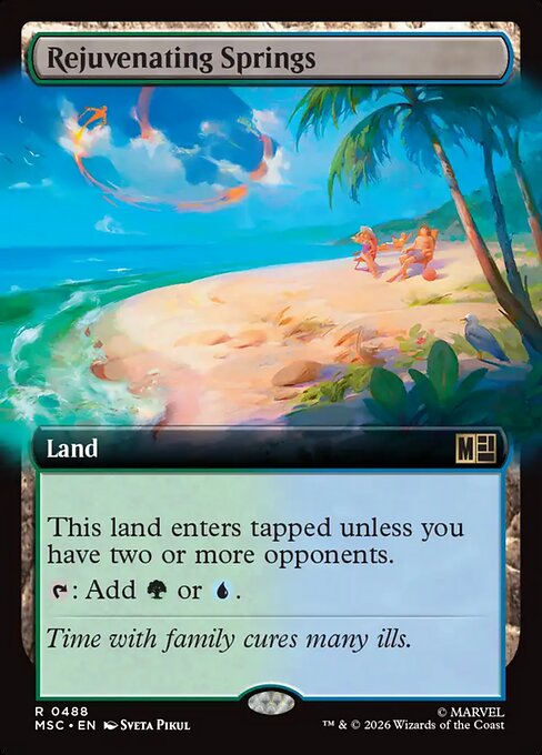 Rejuvenating Springs #488 from Marvel Super Heroes Commander
