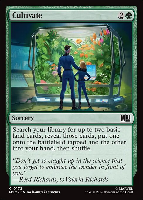 Cultivate #172 from Marvel Super Heroes Commander