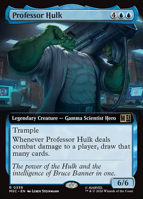 Professor Hulk #338 from Marvel Super Heroes Commander
