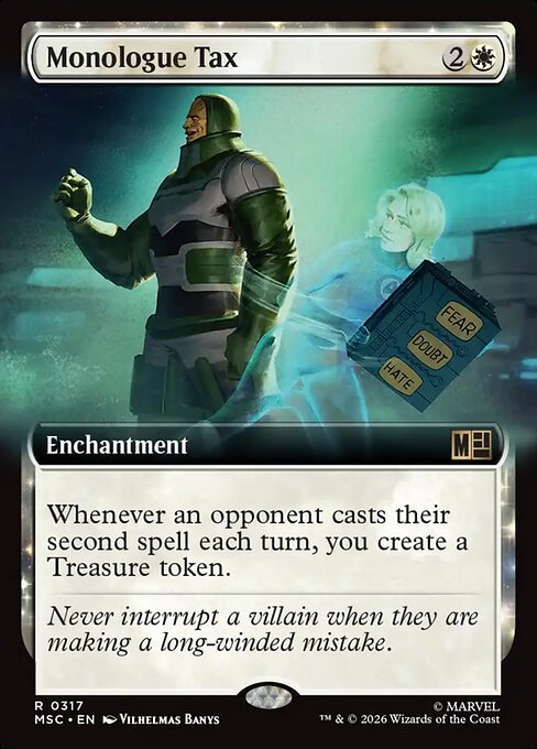Monologue Tax #317 from Marvel Super Heroes Commander