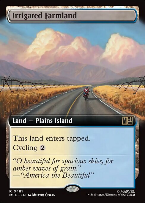 Irrigated Farmland #481 from Marvel Super Heroes Commander