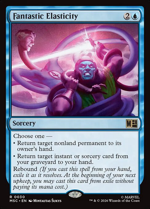 Fantastic Elasticity #30 from Marvel Super Heroes Commander