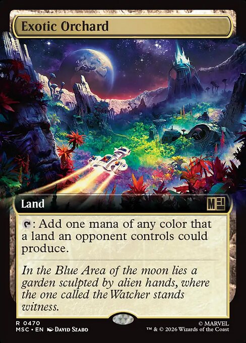 Exotic Orchard #470 from Marvel Super Heroes Commander