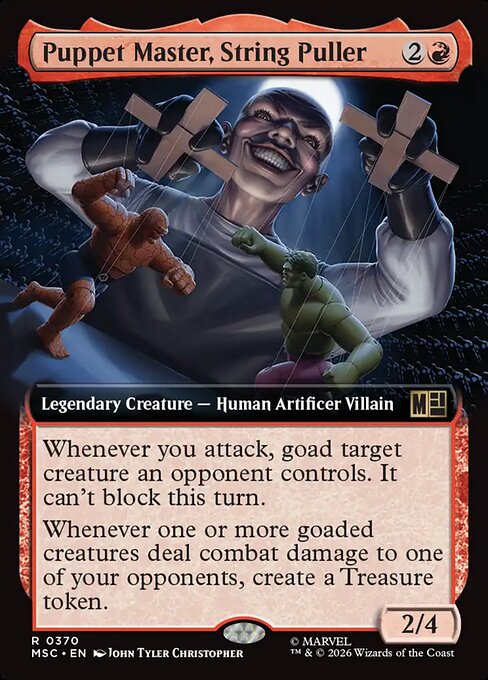 Puppet Master, String Puller #370 from Marvel Super Heroes Commander