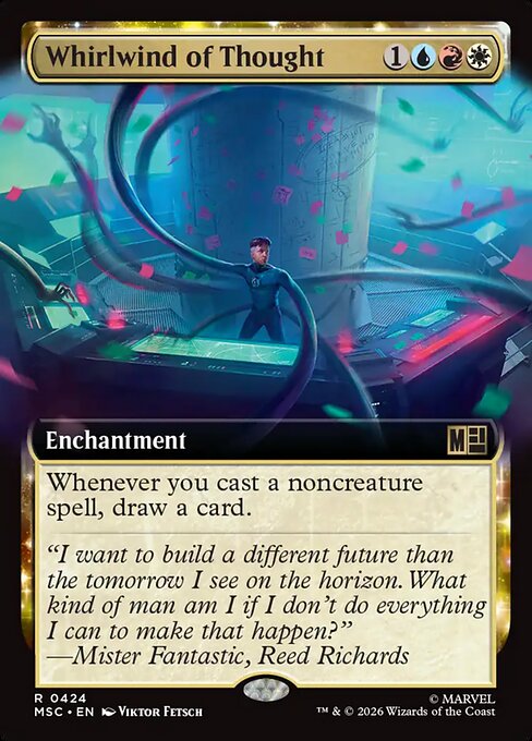 Whirlwind of Thought #424 from Marvel Super Heroes Commander