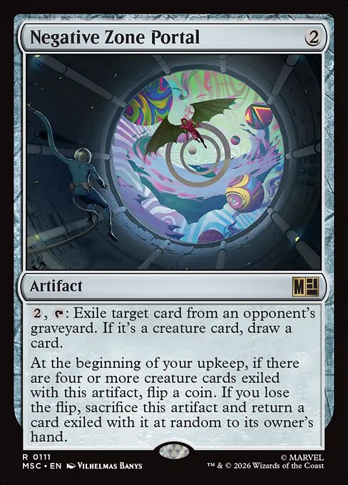 Negative Zone Portal #111 from Marvel Super Heroes Commander