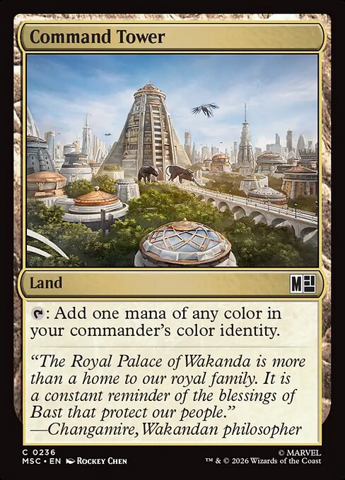Command Tower #236 from Marvel Super Heroes Commander