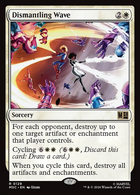 Dismantling Wave #129 from Marvel Super Heroes Commander