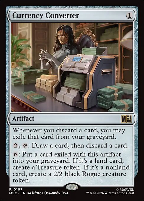 Currency Converter #197 from Marvel Super Heroes Commander