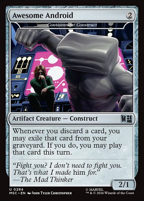 Containment Construct #284 from Marvel Super Heroes Commander