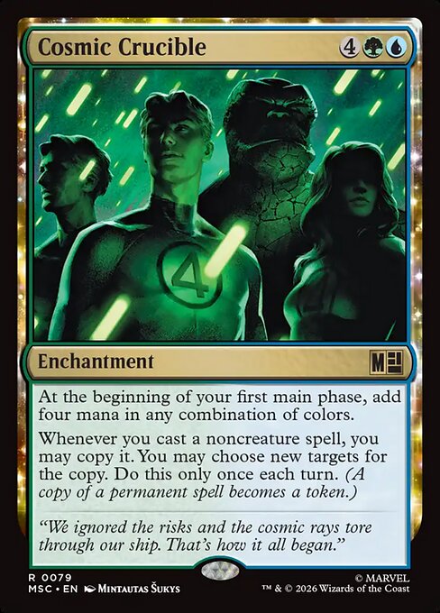 Cosmic Crucible #79 from Marvel Super Heroes Commander