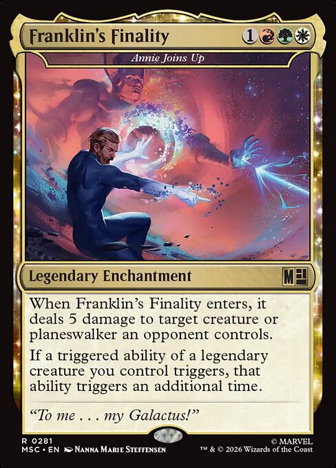 Annie Joins Up #281 from Marvel Super Heroes Commander