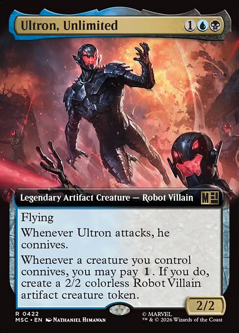 Ultron, Unlimited #422 from Marvel Super Heroes Commander
