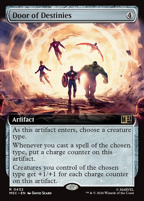 Door of Destinies #432 from Marvel Super Heroes Commander