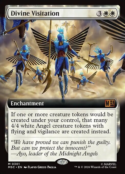 Divine Visitation #301 from Marvel Super Heroes Commander
