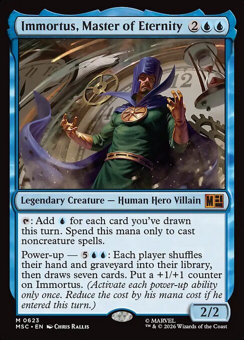 Immortus, Master of Eternity #623 from Marvel Super Heroes Commander