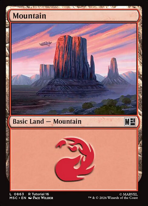 Mountain #863 from Marvel Super Heroes Commander