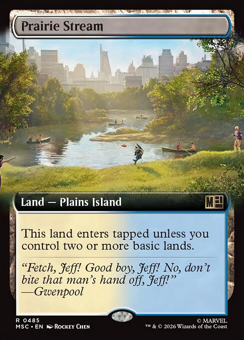 Prairie Stream #485 from Marvel Super Heroes Commander