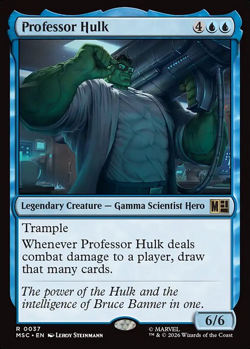 Professor Hulk #37 from Marvel Super Heroes Commander