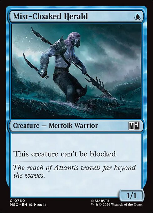 Mist-Cloaked Herald #760 from Marvel Super Heroes Commander