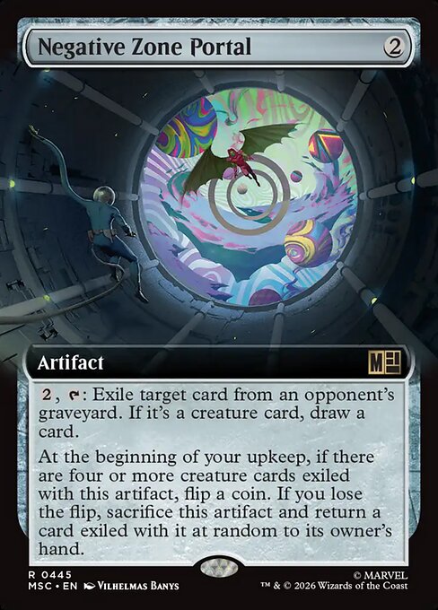 Negative Zone Portal #445 from Marvel Super Heroes Commander