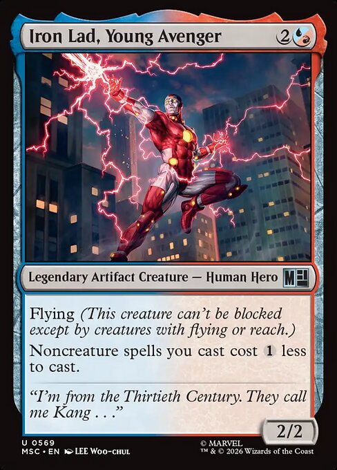 Iron Lad, Young Avenger #569 from Marvel Super Heroes Commander