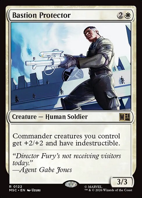 Bastion Protector #122 from Marvel Super Heroes Commander