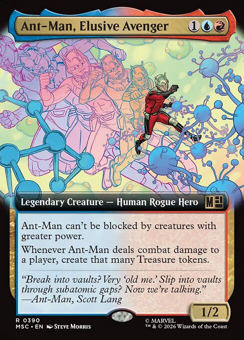 Ant-Man, Elusive Avenger #390 from Marvel Super Heroes Commander