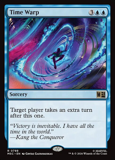 Time Warp #788 from Marvel Super Heroes Commander