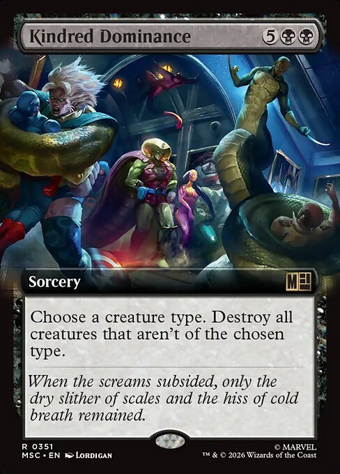 Kindred Dominance #351 from Marvel Super Heroes Commander