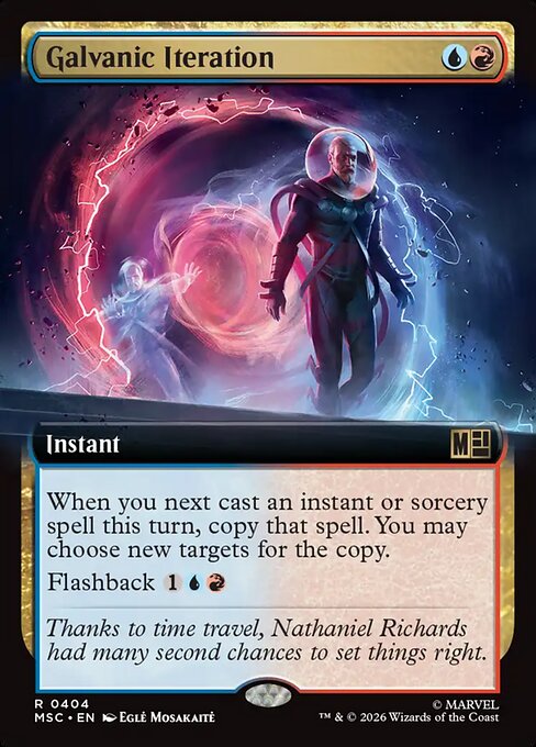 Galvanic Iteration #404 from Marvel Super Heroes Commander