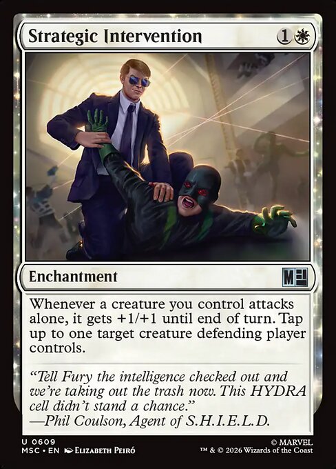 Strategic Intervention #609 from Marvel Super Heroes Commander