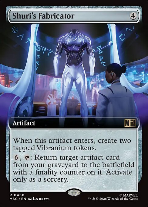 Shuri's Fabricator #450 from Marvel Super Heroes Commander