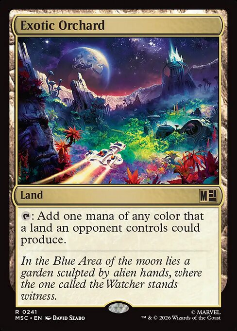 Exotic Orchard #241 from Marvel Super Heroes Commander