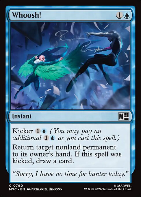 Whoosh! #790 from Marvel Super Heroes Commander