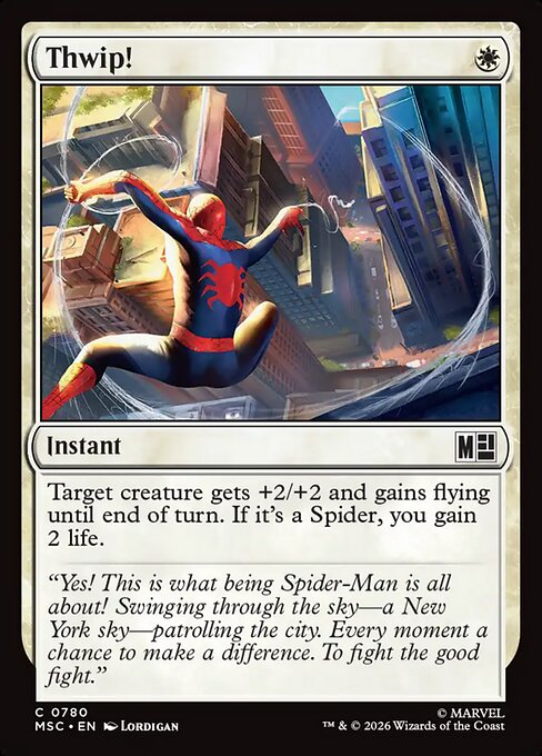 Thwip! #780 from Marvel Super Heroes Commander